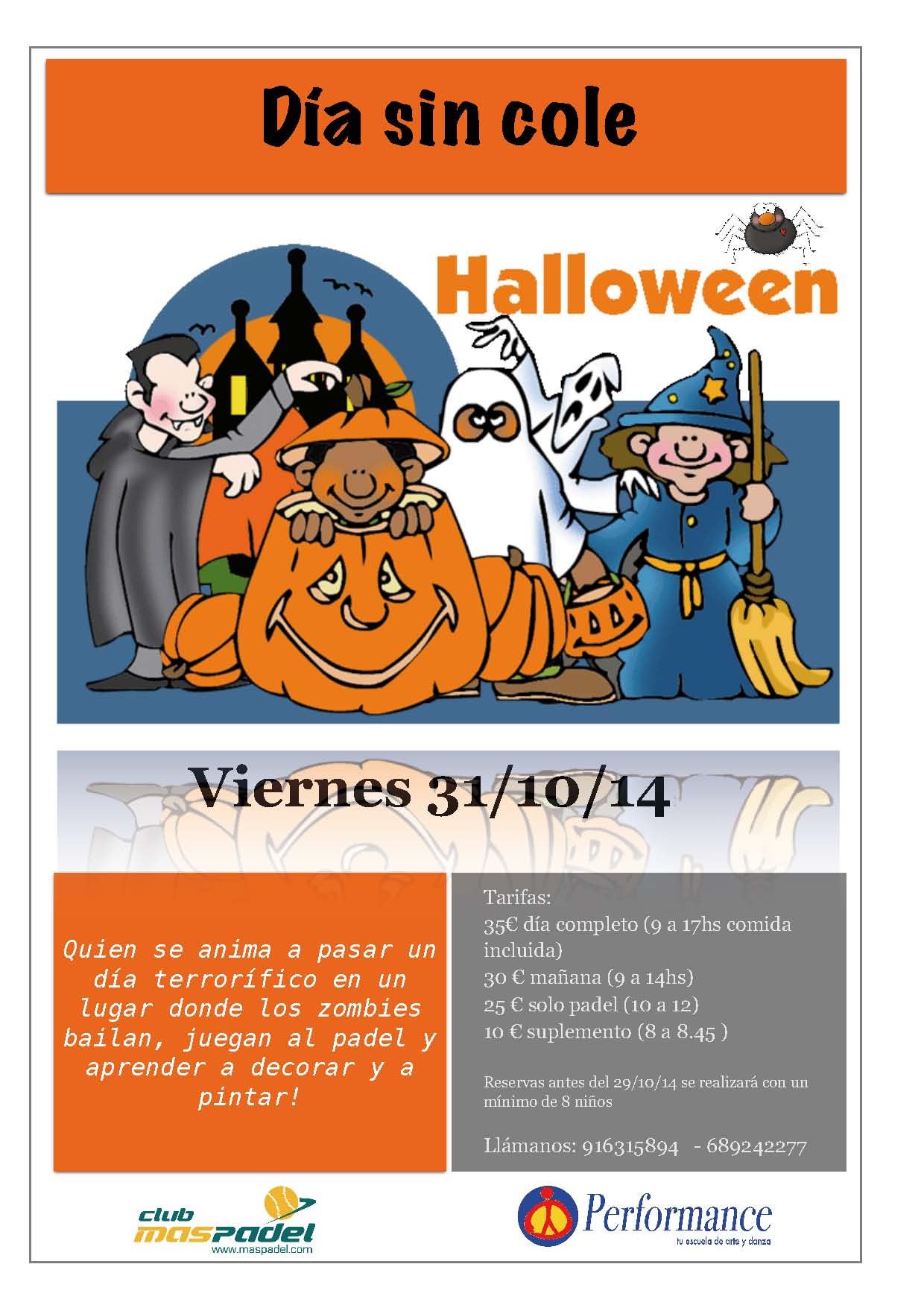 HALLOWEEN EN MASPADEL